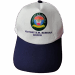 School logo printed cap